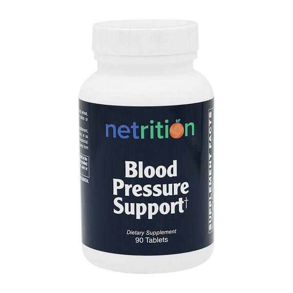 Blood Pressure Support Tabs 90's by Netrition 