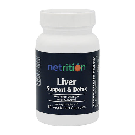 Ultra Liver Support & Detox Vcaps 60's by Netrition