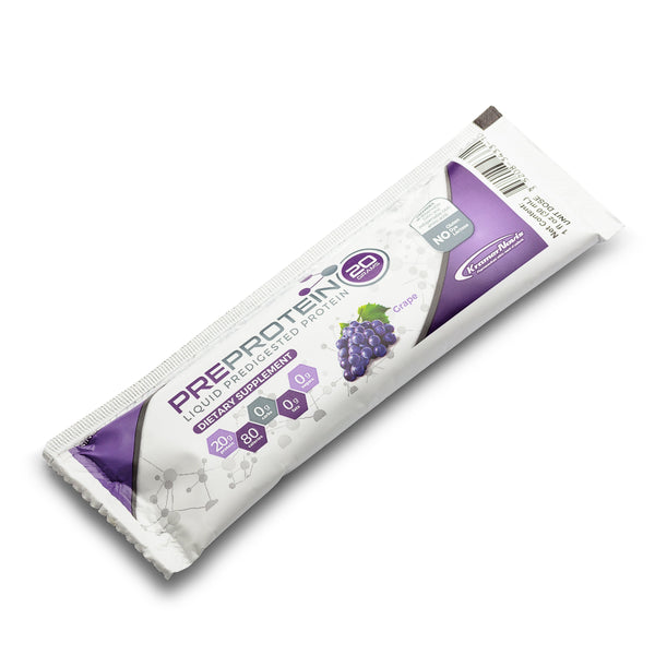 Pre-Protein® 20 Liquid Predigested Protein 1oz Packet - Grape 