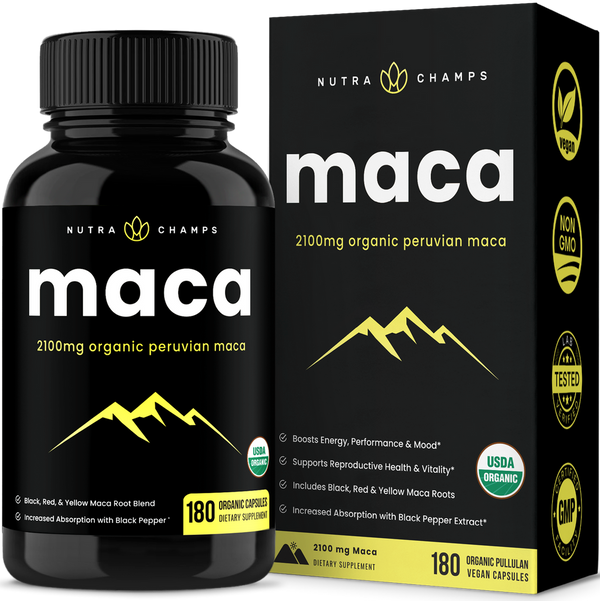 Maca Capsules by NutraChamps 