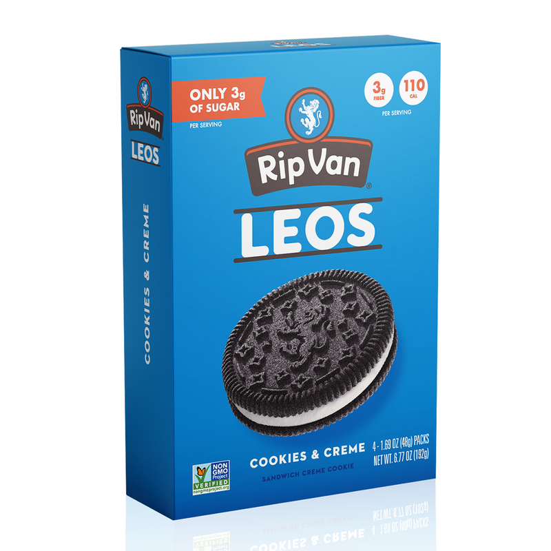 Rip Van Leos Low Sugar Sandwich Creme Cookies