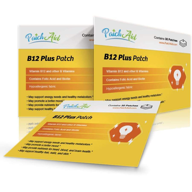 B12 Energy Plus Vitamin Patch by PatchAid 