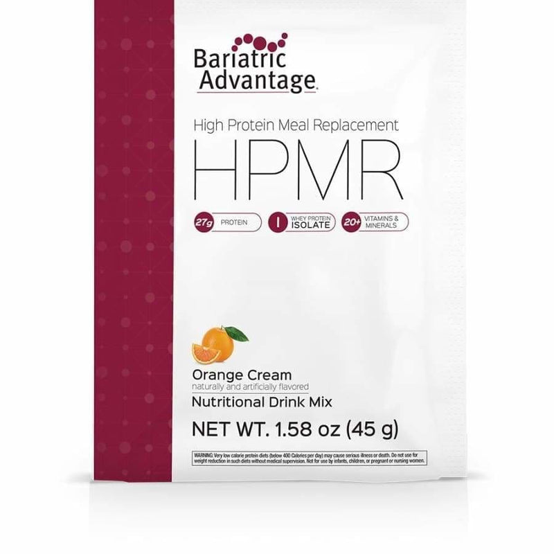 Bariatric Advantage HPMR High Protein Meal Replacement Single Serve Packets - Available in 6 Flavors! 