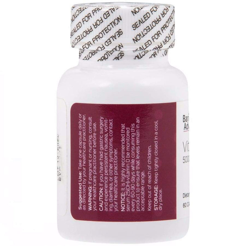Bariatric Advantage Vitamin D3 Easy-digest Mini Capsules (5,000 IU) 