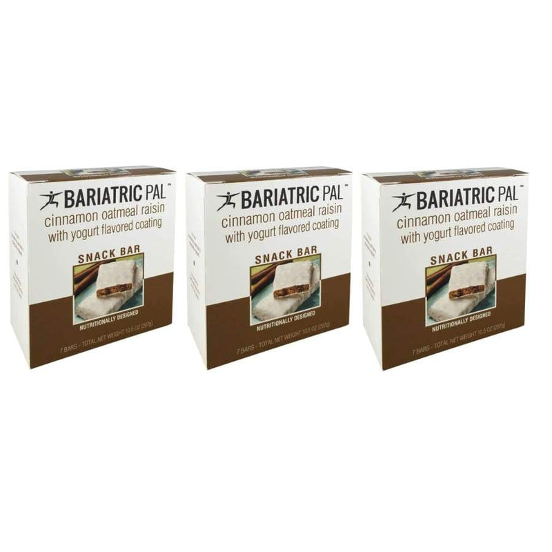 BariatricPal 10g Protein Snack Bars - Oatmeal Cinnamon Raisin 