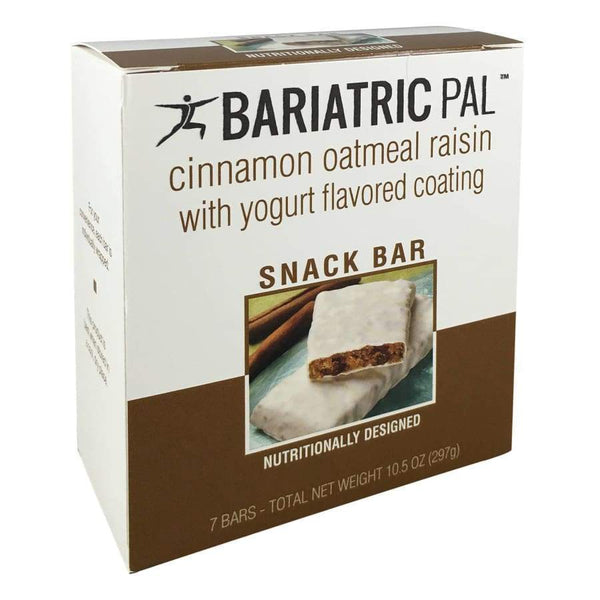 BariatricPal 10g Protein Snack Bars - Oatmeal Cinnamon Raisin 