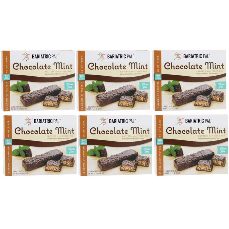 BariatricPal Divine 15g Protein & Fiber Bars - Chocolate Mint 