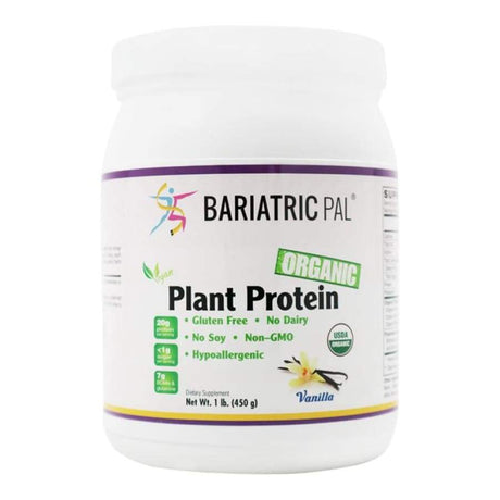 Organic Plant-Based Balanced Meal Replacement Complete Nutritional Shake - Vanilla by BariatricPal