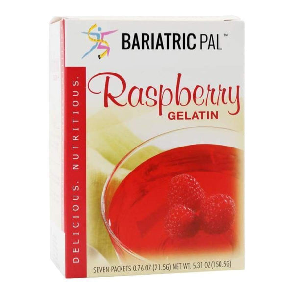 BariatricPal Protein Gelatin - Raspberry 