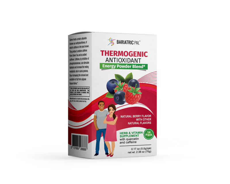 BariatricPal Thermogenic Antioxidant Energy Powder Blend - Available in 3 Flavors! 
