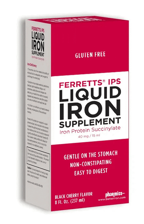Ferretts IPS Iron (40mg) Supplement - Liquid (8oz)