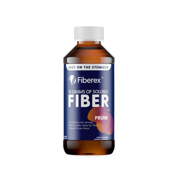 Fiberex Liquid Fiber & Laxative - Natural Prune Flavor (16oz) 