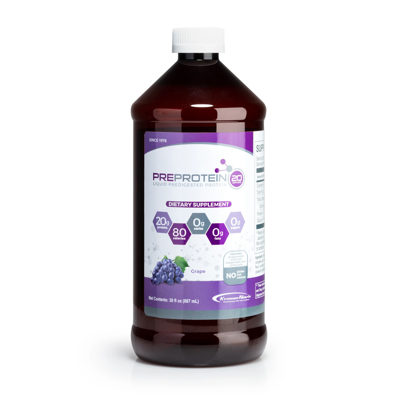 Pre-Protein® 20 Liquid Predigested Protein - Grape 