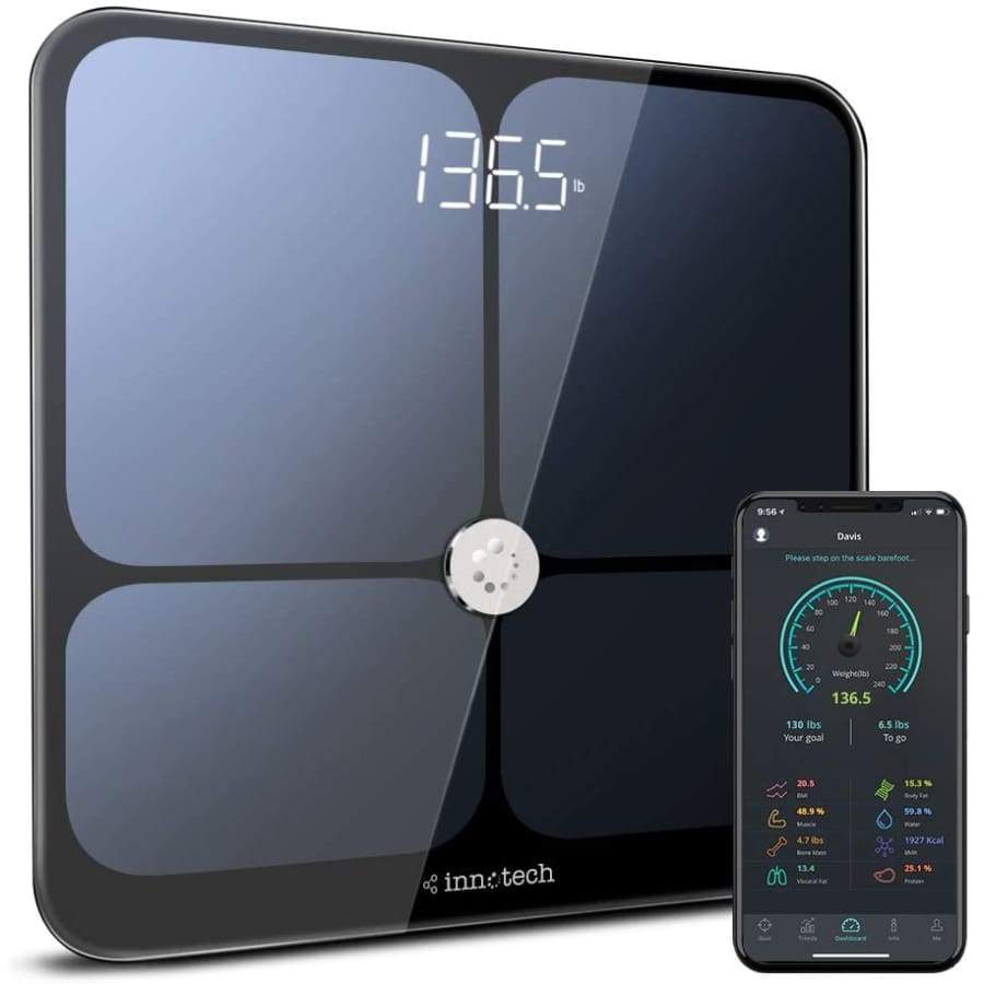 INEVIFIT | Smart Body Weight Scale, Black