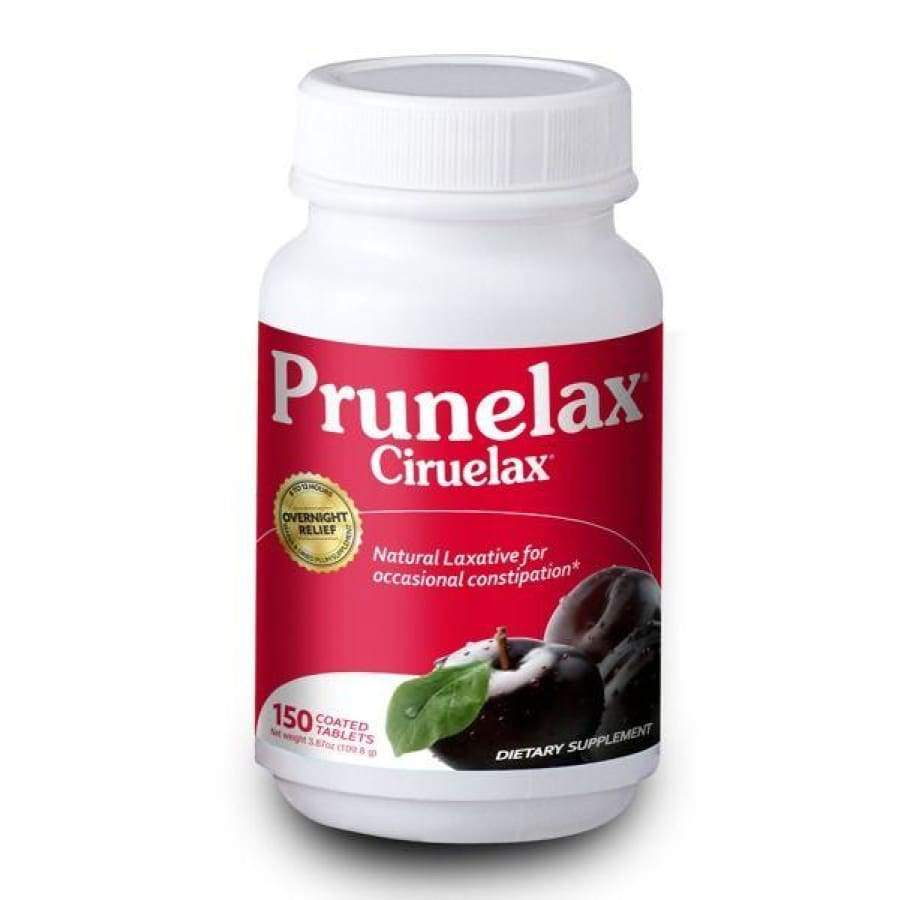 Prunelax Ciruelax Natural Laxative - Coated Tablets (150ct) by Prunelax -  Exclusive Offer at $17.99 on Netrition