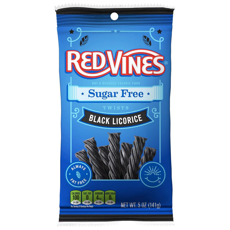 American Licorice Company Sugar Free Red Vines 5oz Bag