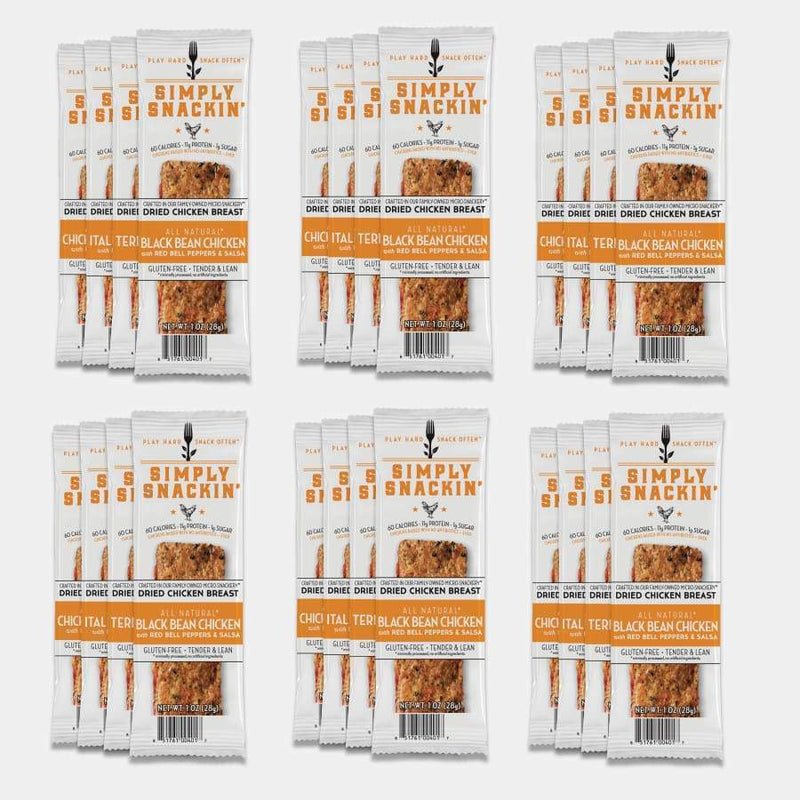 Simply Snackin' Chicken Protein Snack - Variety Pack 