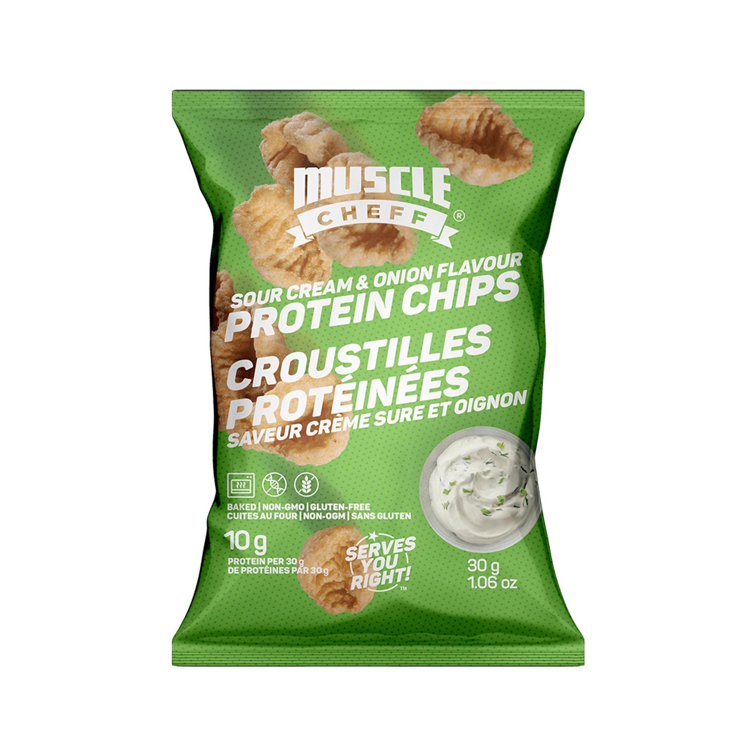 Muscle Cheff Protein Chips Sour Cream & Onion