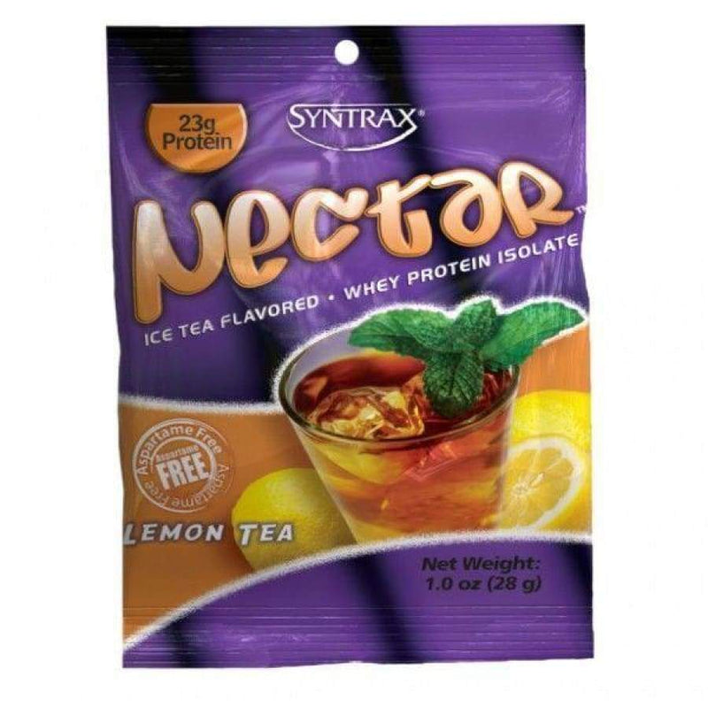 Syntrax Nectar Protein Powder Grab N' Go Box - Lemon Tea (12 Servings) 