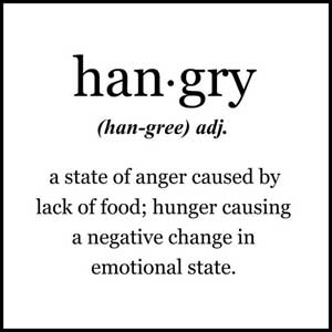 Feeding the Hangry Monster: How to Avoid Becoming Irritable, Cranky, and Downright Miserable