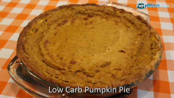 Traditional Low Carb Pumpkin Pie