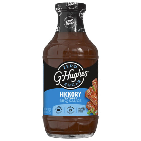 G Hughes' Smokehouse Sugar-Free BBQ Sauce - Hickory Flavored (18 oz) - 1 Bottle