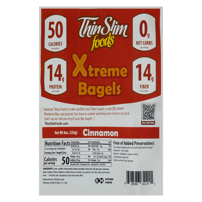 ThinSlim Foods Xtreme Bagels 8 oz.