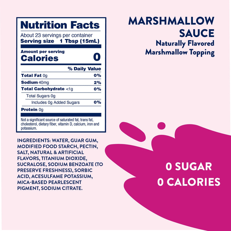 Jordan's Skinny Mixes Sugar Free Sauce Topping, 12 fl oz