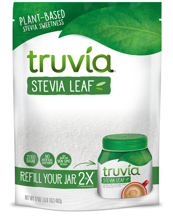 Truvia® Calorie-Free Sweetener Stevia Leaf Spoonable Refill - 17 oz (1 lb 10 oz)
