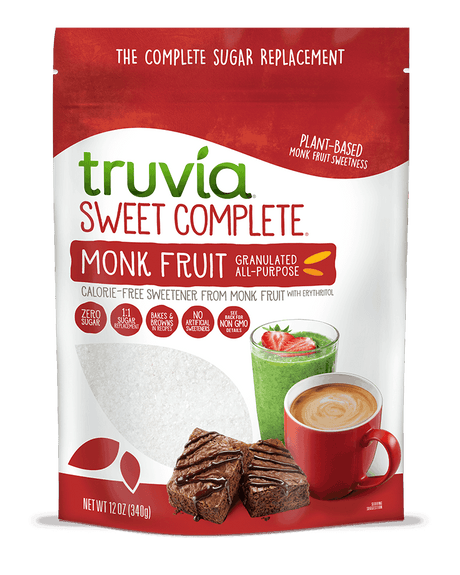Édulcorant granulé tout usage au fruit des moines Truvia Sweet Complete - 12 oz (340g)