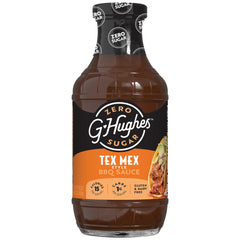G Hughes' Smokehouse Sugar-Free BBQ Sauce - Tex Mex Style, 18 oz