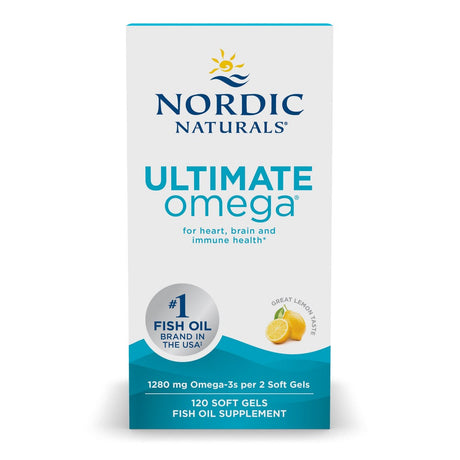 Nordic Naturals Ultimate Omega - 120 softgels / Lemon