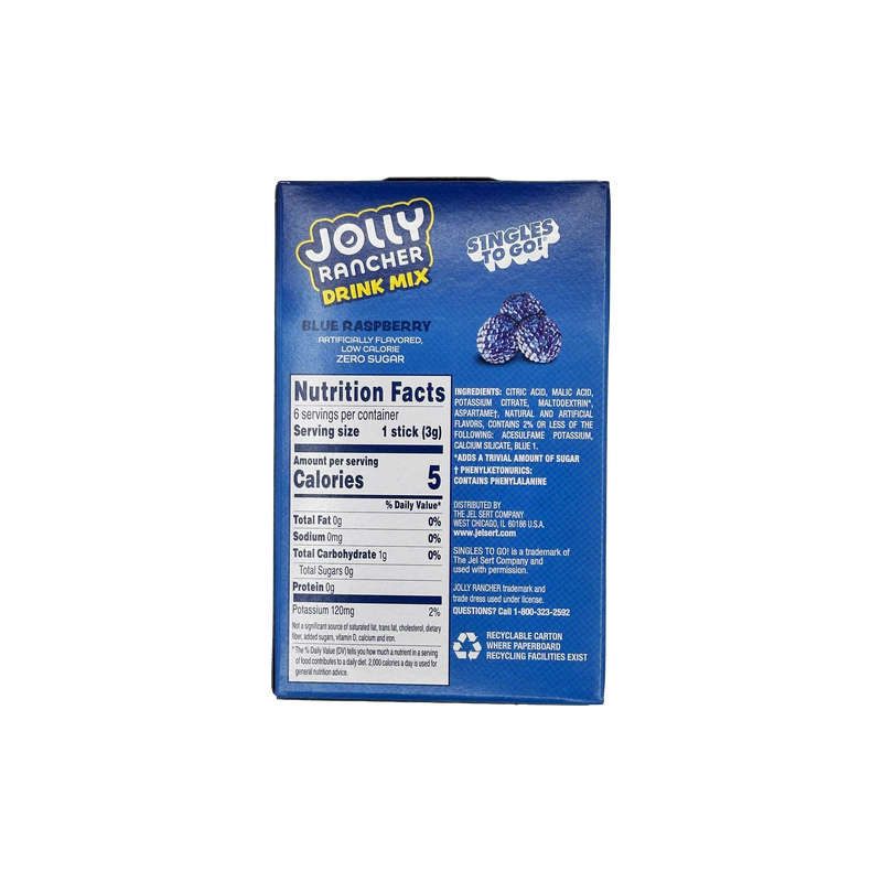 Jolly Rancher Zero Sugar Singles-to-Go by Jolly Rancher