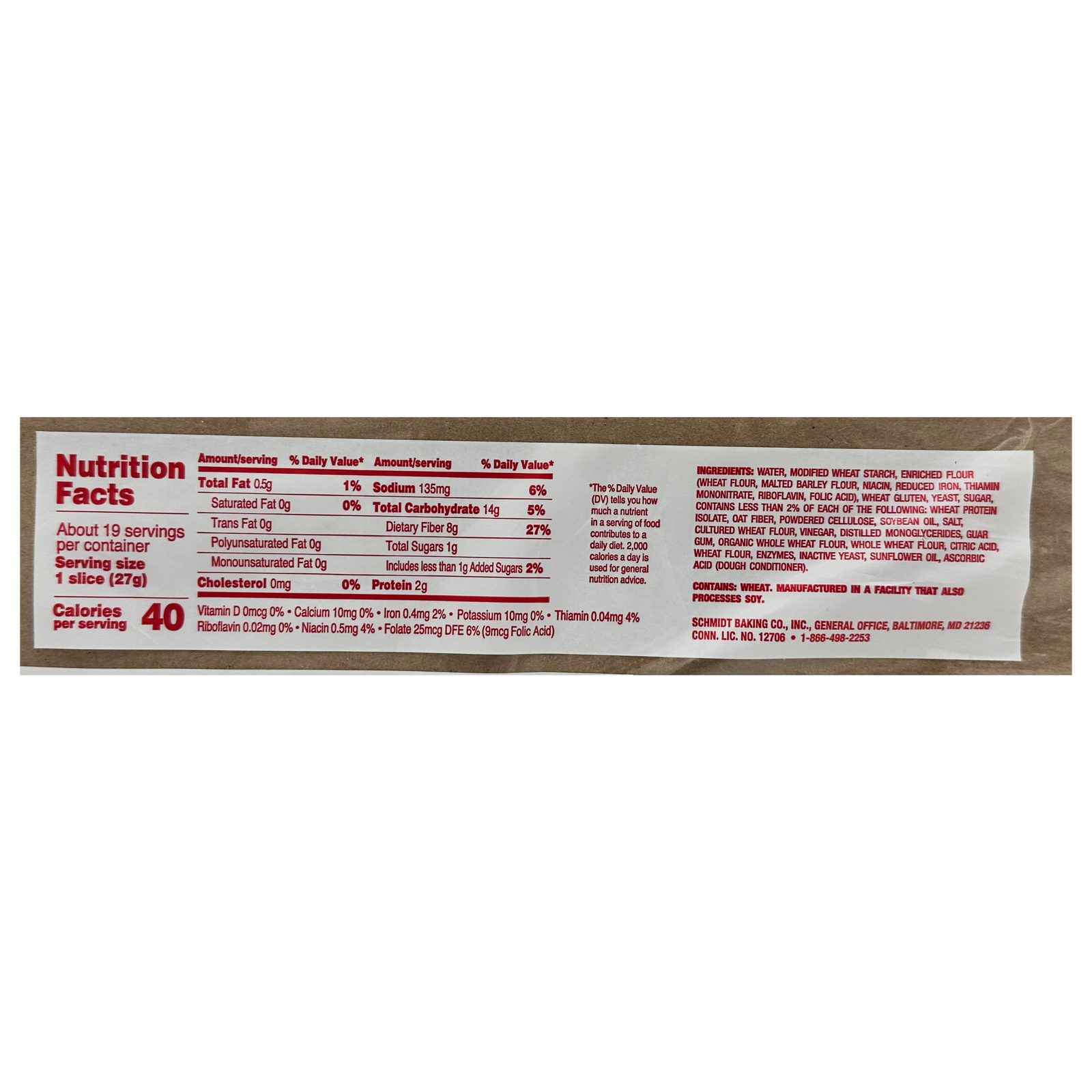 Schmidt / Old Tyme 647 Bread