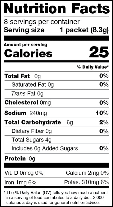 Cure Hydration Electrolyte Drink Mix, 8ct