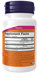 NOW Mega D-3 & MK-7 60 capsules