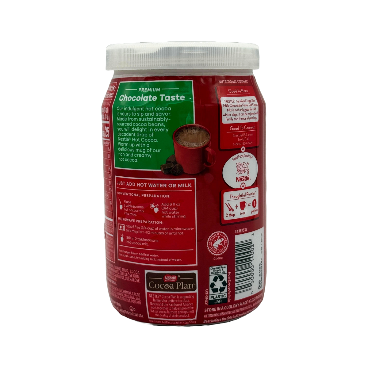 Nestle Zero Added Sugar Hot Cocoa Mix 7.33 oz by Nestle | Netrition
