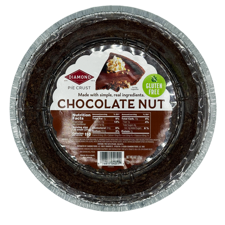 Croûte à tarte aux noix Diamond of California, 170g - Noix chocolat