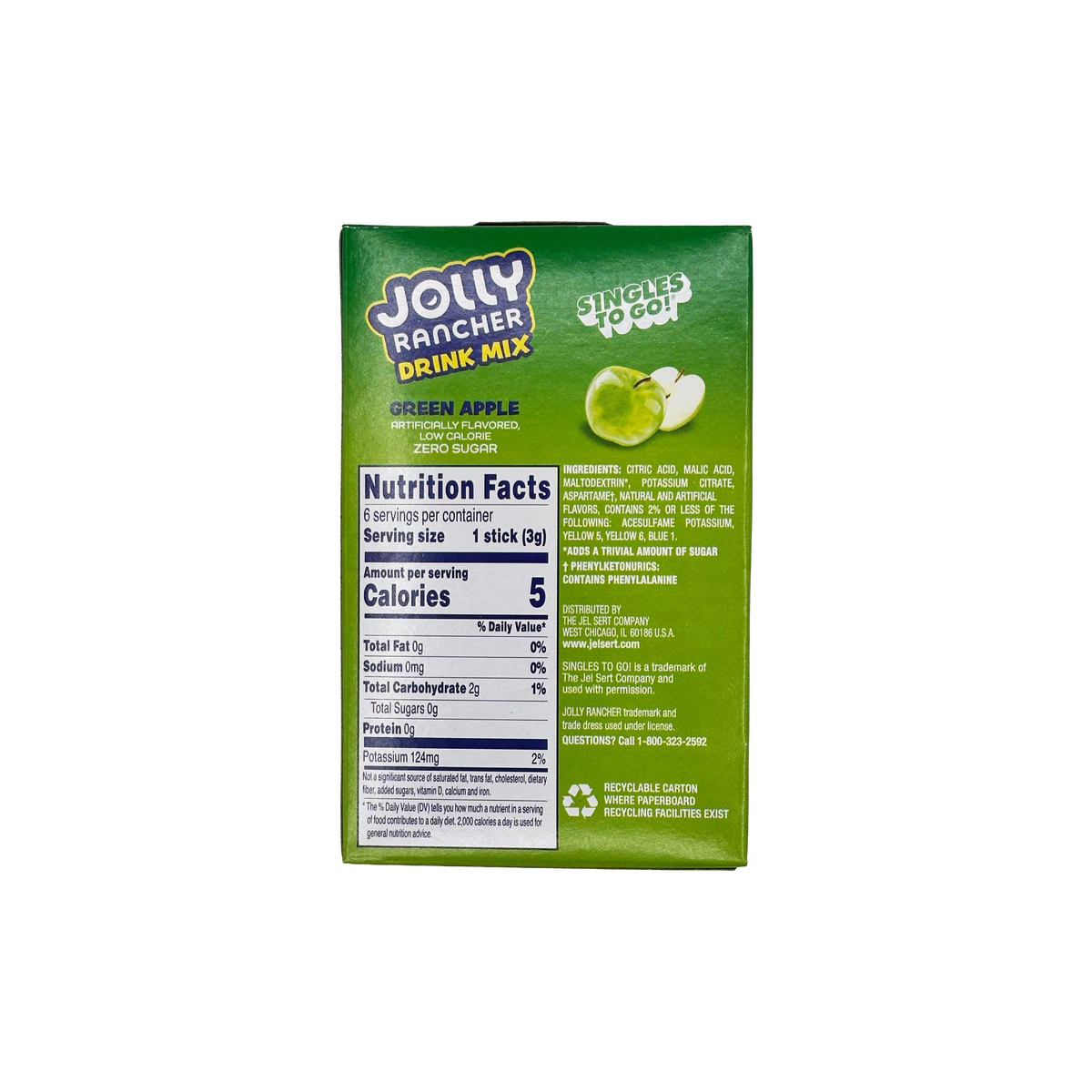 Jolly Rancher Zero Sugar Singles-to-Go by Jolly Rancher