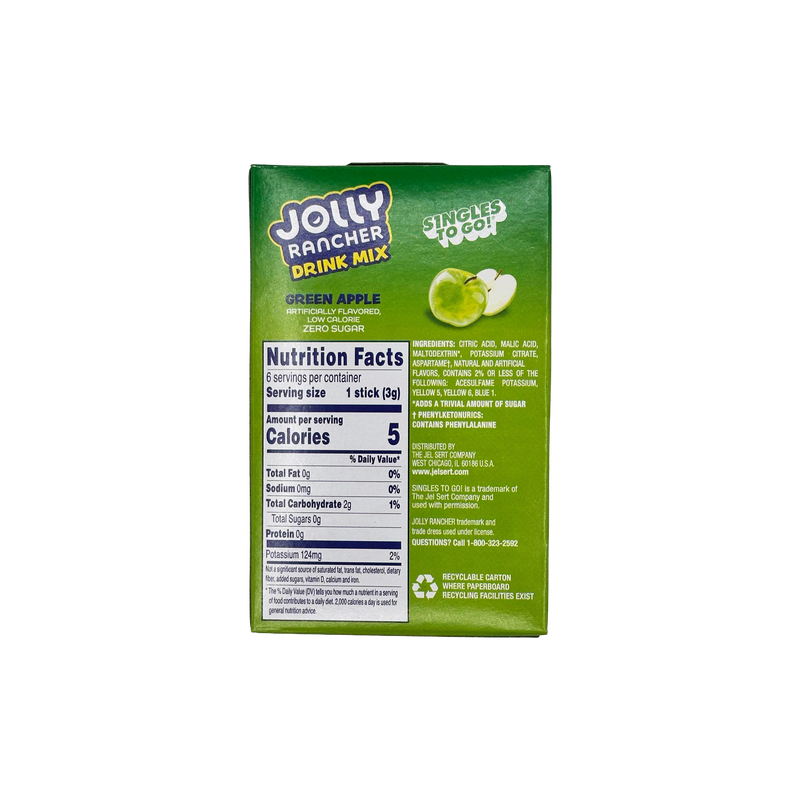 Jolly Rancher Zero Sugar Singles-to-Go