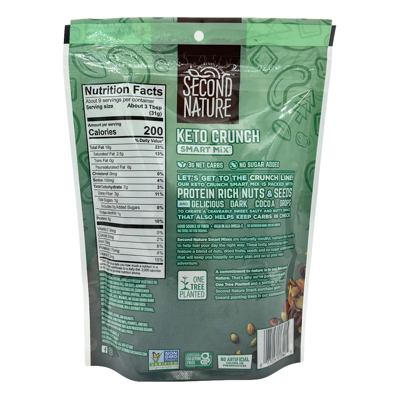 Second Nature Keto Crunch Smart Mix 10 oz by Second Nature - Exclusive Offer at $9.59 on Netrition Second Nature Keto Crunch Smart Mix 10 oz by Second Nature - Exclusive Offer at $9.59 on Netrition