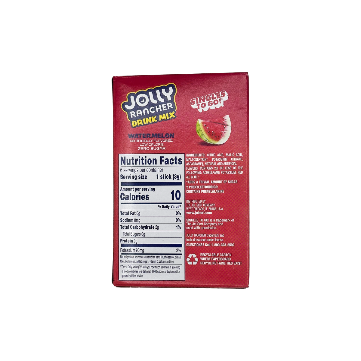 Jolly Rancher Zero Sugar Singles-to-Go by Jolly Rancher