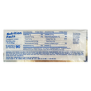 Nutrition facts label for a roll, displaying serving size, calories, and detailed nutritional information including fats, carbohydrates, sugars, and vitamins.