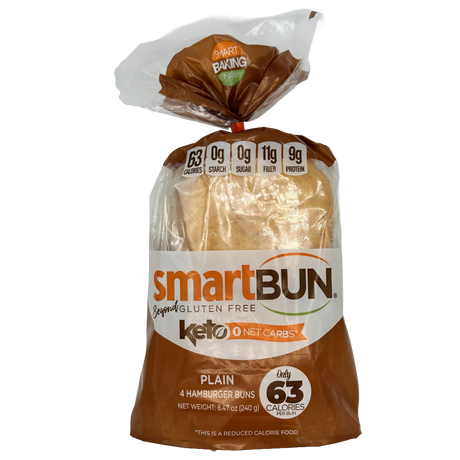 SmartBun de Smart Baking Company - Bolsa de 4 unidades / Liso