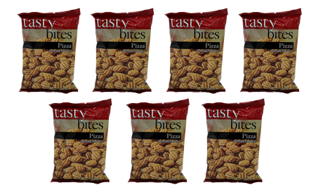 BariatricPal 10g Protein Croustillants protéinés – Saveur pizza - Lot de 7 (7 sacs)