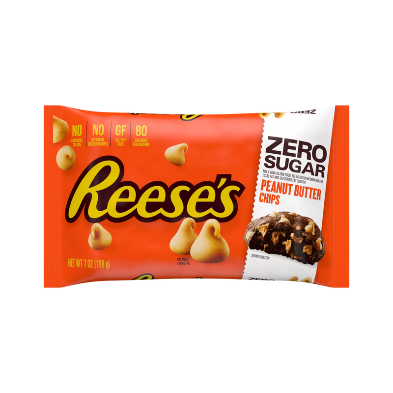 Hershey's Reese's Zero Sugar Peanut Butter Baking Chips, 7 oz