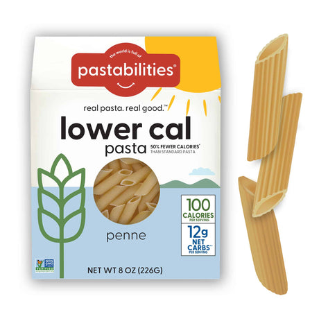 Pastabilities Pasta Baja en Calorías, 8 oz - Un paquete / Pluma