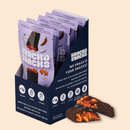 Artisan Crafted Dark Chocolate Aloha Caramel Bar by Krack'd Snacks - Coconut Caramel with California Almonds