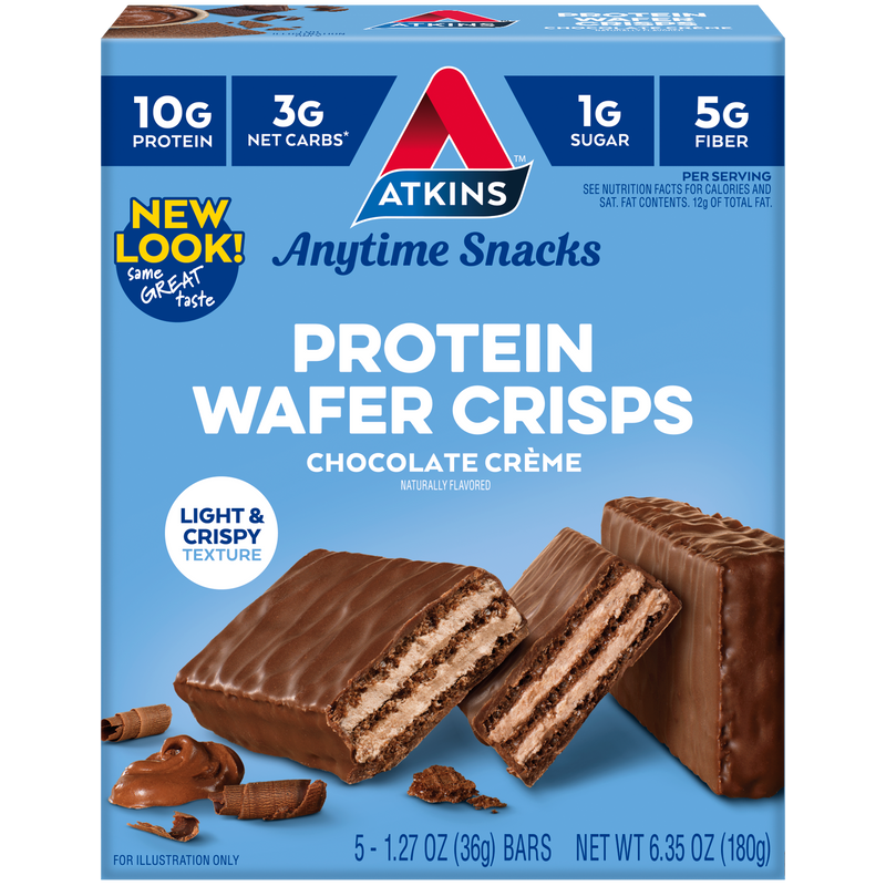 Atkins Nutritionals Protein Wafer Crisps 5 bars