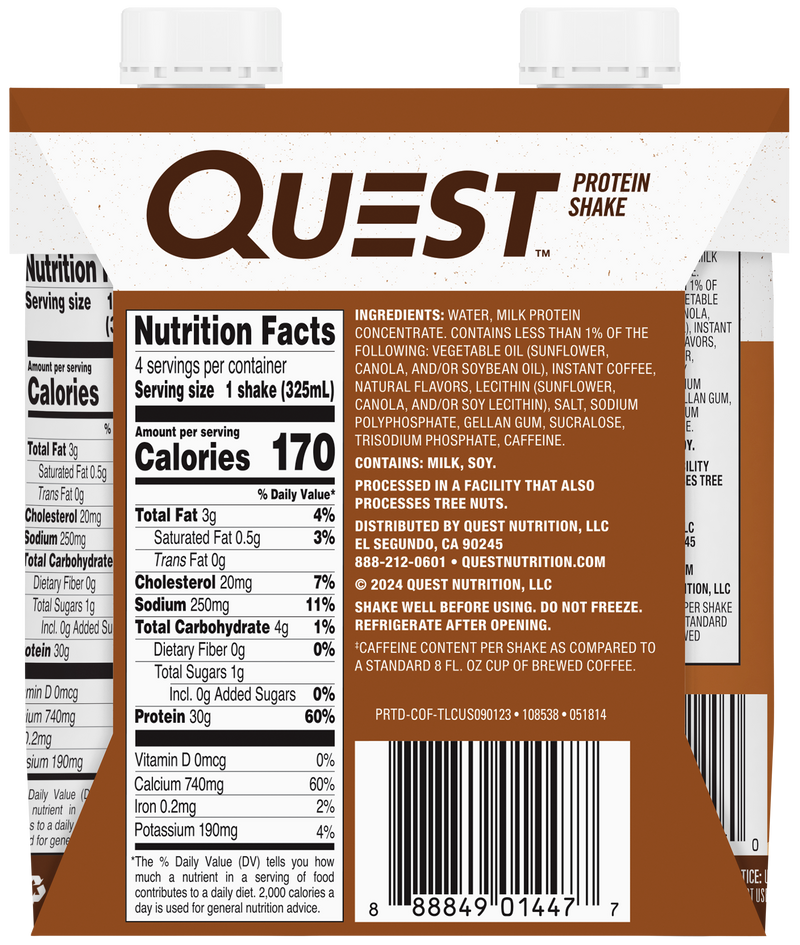 Quest Nutrition Protein Shake RTD